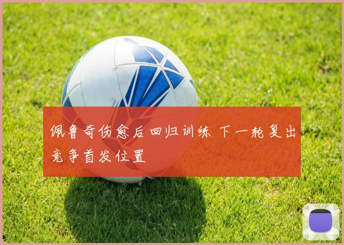 佩鲁奇伤愈后回归训练 下一轮复出竞争首发位置